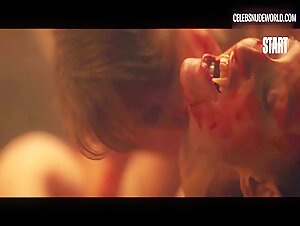 Yulia Silenkova butt, lesbian scene in Karamora (2022) 7