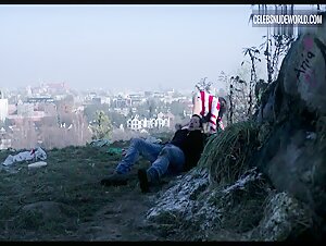 Magdalena Koleśnik Sexy, thong scene in Cracow Monsters (2022) 10