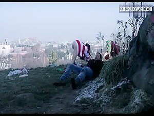 Magdalena Koleśnik Sexy, thong scene in Cracow Monsters (2022) 2