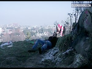 Magdalena Koleśnik Sexy, thong scene in Cracow Monsters (2022) 7