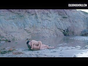 Dominique Braun butt, breasts scene in Get Away If You Can (2022) 7