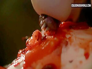 Keep Chambers bikini, Sexy scene in Piranha Women (2022) 5