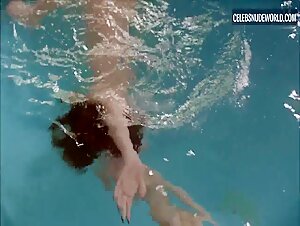 Keep Chambers, Carrie Overgaard thong, Nude scene in Piranha Women (2022) 9