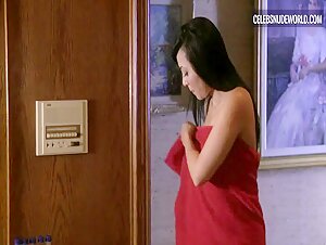 Christine Nguyen Nude, breasts scene in Haunted Hotties (2022) 10