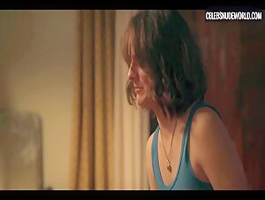 Noemie Merlant underwear, breasts scene in One Year, One Night (2022) 12