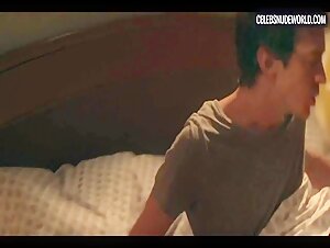 Noemie Merlant underwear, breasts scene in One Year, One Night (2022) 13