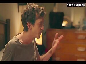 Noemie Merlant underwear, breasts scene in One Year, One Night (2022) 14