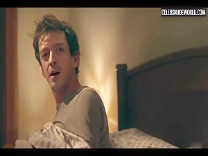 Noemie Merlant underwear, breasts scene in One Year, One Night (2022) 19