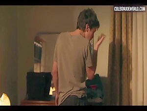 Noemie Merlant underwear, breasts scene in One Year, One Night (2022) 4