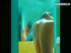 Trace Lysette breasts, Nude scene in Monica (2022) 15