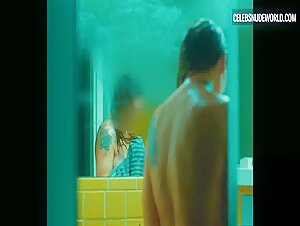 Trace Lysette breasts, Nude scene in Monica (2022) 17