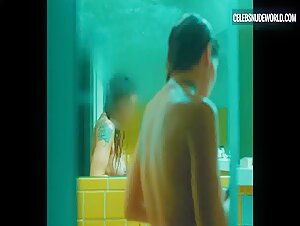 Trace Lysette breasts, Nude scene in Monica (2022) 19