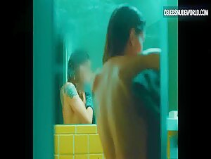 Trace Lysette breasts, Nude scene in Monica (2022) 6