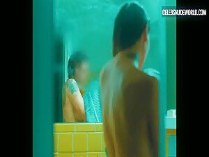 Trace Lysette breasts, Nude scene in Monica (2022) 7