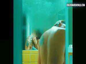 Trace Lysette breasts, Nude scene in Monica (2022) 9