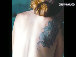 Trace Lysette Wet, Tub scene in Monica (2022) 11