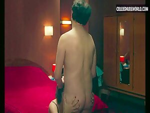 Noemie Lvovsky breasts, underwear scene in Nobody's Hero (2022) 15