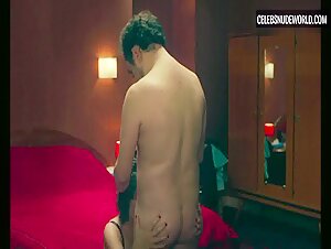 Noemie Lvovsky breasts, underwear scene in Nobody's Hero (2022) 18