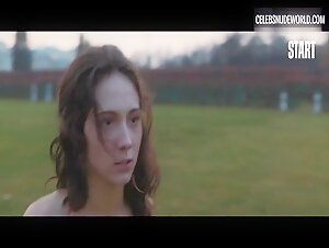 Daria Balabanova nightgown, breasts scene in Karamora (2022) 17