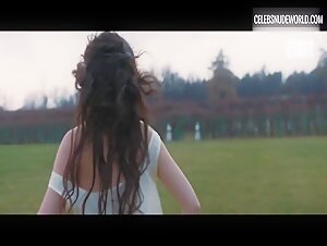 Daria Balabanova nightgown, breasts scene in Karamora (2022) 6