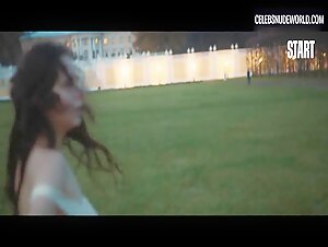 Daria Balabanova nightgown, breasts scene in Karamora (2022) 8
