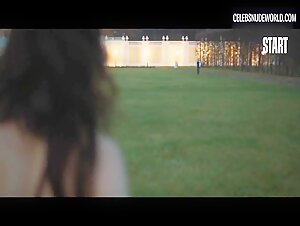 Daria Balabanova nightgown, breasts scene in Karamora (2022) 9