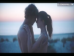 Sonia Mietielica beach, Nude scene in Into the Wind (2022) 1