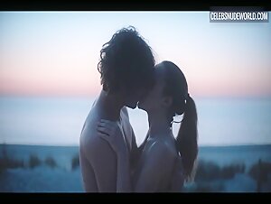 Sonia Mietielica beach, Nude scene in Into the Wind (2022) 4