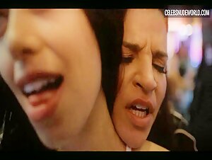 Paola Lazaro, Jade Bender kissing scene in Obliterated (2023-) 2