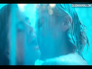 Shelley Hennig Sexy, Cleavage scene in Obliterated (2023-) 5