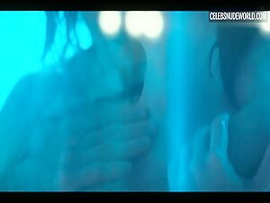 Shelley Hennig Sexy, Cleavage scene in Obliterated (2023-) 7