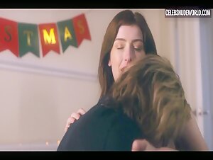 Emily van den Berg breasts, thong scene in Christmas Party (2023) 16