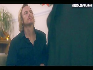 Emily van den Berg breasts, thong scene in Christmas Party (2023) 3