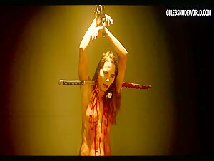 Marianne Bourg Nude, breasts scene in Lion Girl (2023) 1