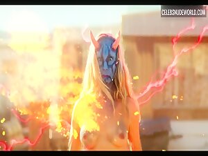 Kristina Korsholm Nude, breasts scene in Lion Girl (2023) 1
