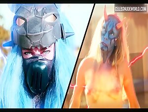 Kristina Korsholm Nude, breasts scene in Lion Girl (2023)
