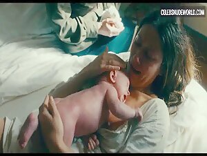 Juta Vanaga breasts, Nude scene in Never Look Away (2018)