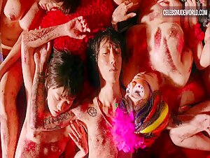 Haruna Ayane breasts, butt scene in She's Just a Shadow (2019)