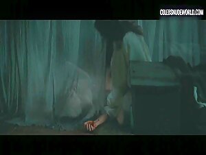 Virginie Efira Nude, breasts scene in Benedetta (2021) 6