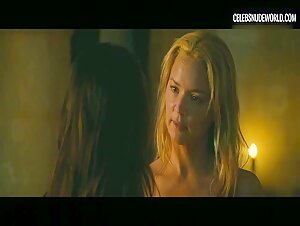 Daphne Patakia, Virginie Efira bush, lesbian scene in Benedetta (2021) 13