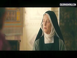 Alexia Chardard breasts, Nude scene in Benedetta (2021) 7