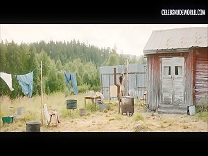 Asta Kamma August bush, butt scene in Blackwater (2023) 13