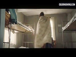 Asta Kamma August bush, butt scene in Blackwater (2023) 5