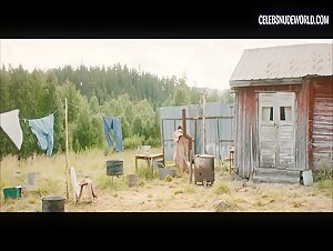 Asta Kamma August bush, butt scene in Blackwater (2023) 6
