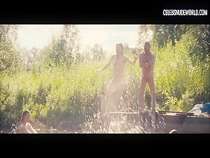 Asta Kamma August breasts, butt scene in Blackwater (2023) 1