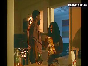 Dominique Fishback Sexy,underwear scene in Swarm (2023) 4