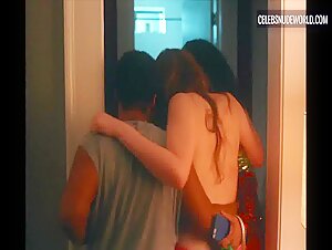 Meg Barlowe breasts, thong scene in Swarm (2023) 12
