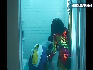 Meg Barlowe breasts, thong scene in Swarm (2023) 20