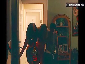 Meg Barlowe breasts, thong scene in Swarm (2023) 7