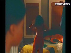 Kiersey Clemons Doorway, Bedroom scene in Swarm (2023)